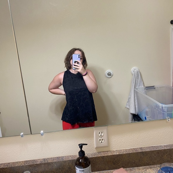 Camo Lu Lu Lemon Tank - Picture 2 of 3